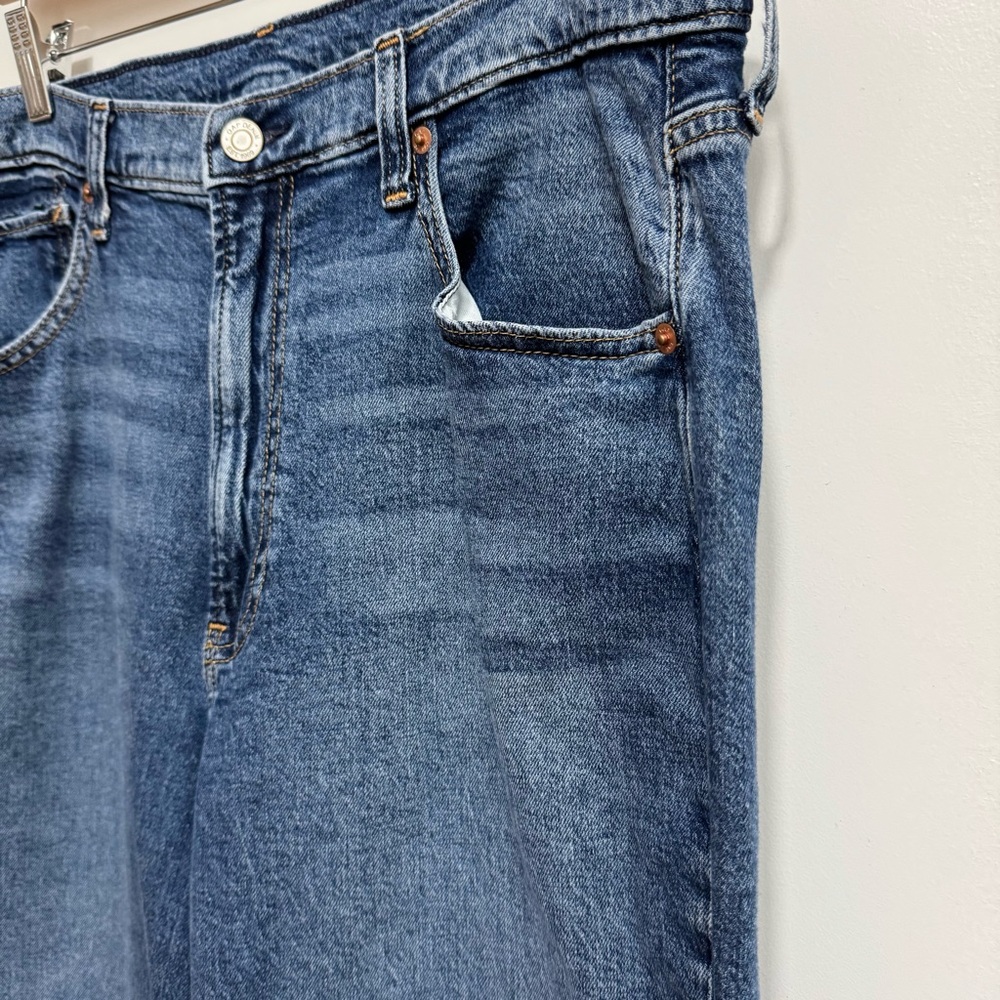 GAP 90s Loose High Rise Jeans 32 14 Tall - Picture 4 of 12